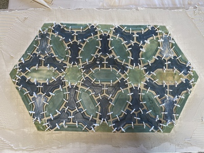 Mortared to Cement Board